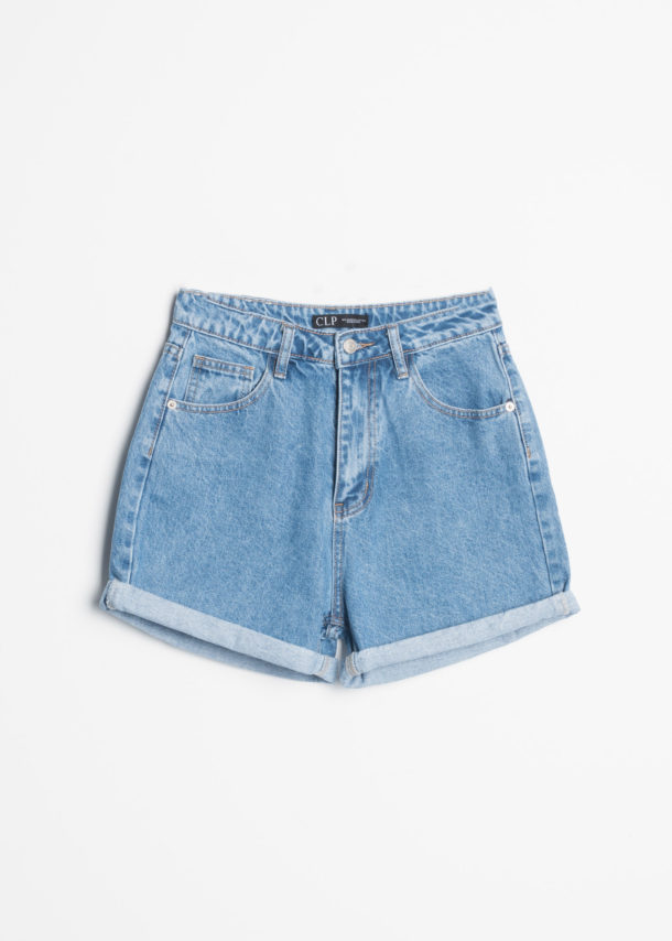 Shorts denim Mom Fit