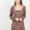 Vestido Print Leopardo