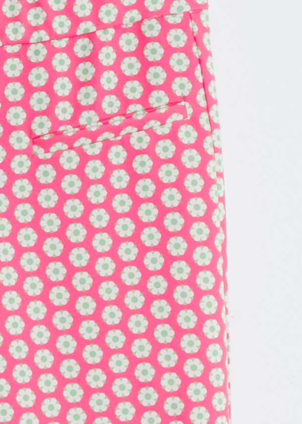 pantalón mini flare estampado floral-rosa-38