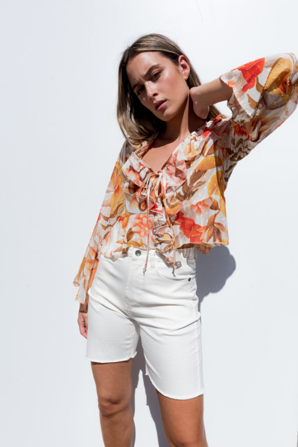 blusa estampada floral-crudo-xl