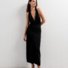 vestido largo halter-negro-m